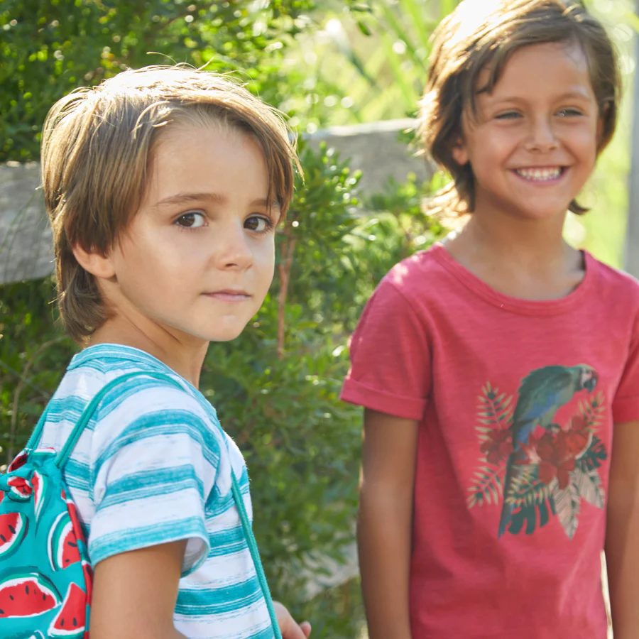 Moda infantil española Lino y algodon 